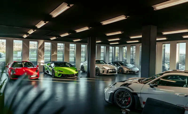 Performance-Cars showroom in Widnau