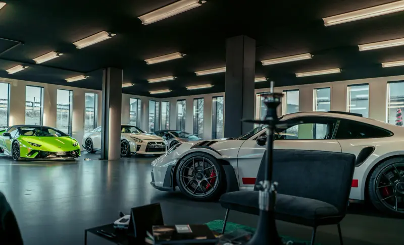 Performance-Cars showroom in Widnau