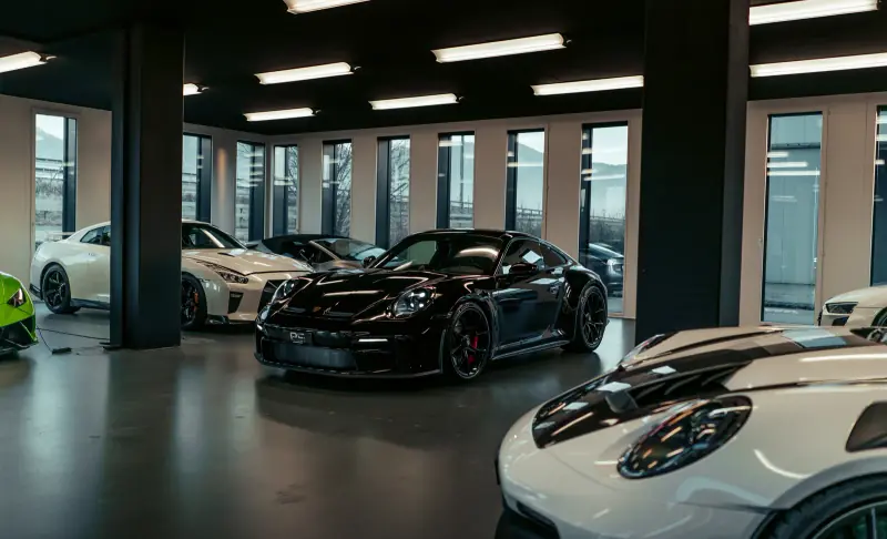 Performance-Cars showroom in Widnau