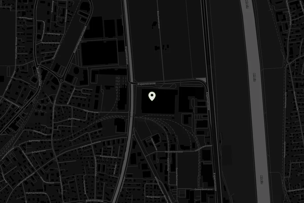 Carte : emplacement de Performance-Cars, Unterlettenstrasse 14, 9443 Widnau