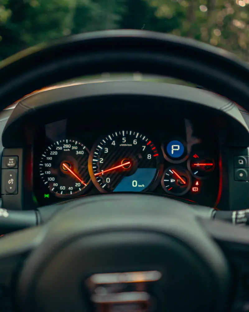 Strumentazione della Nissan GT-R