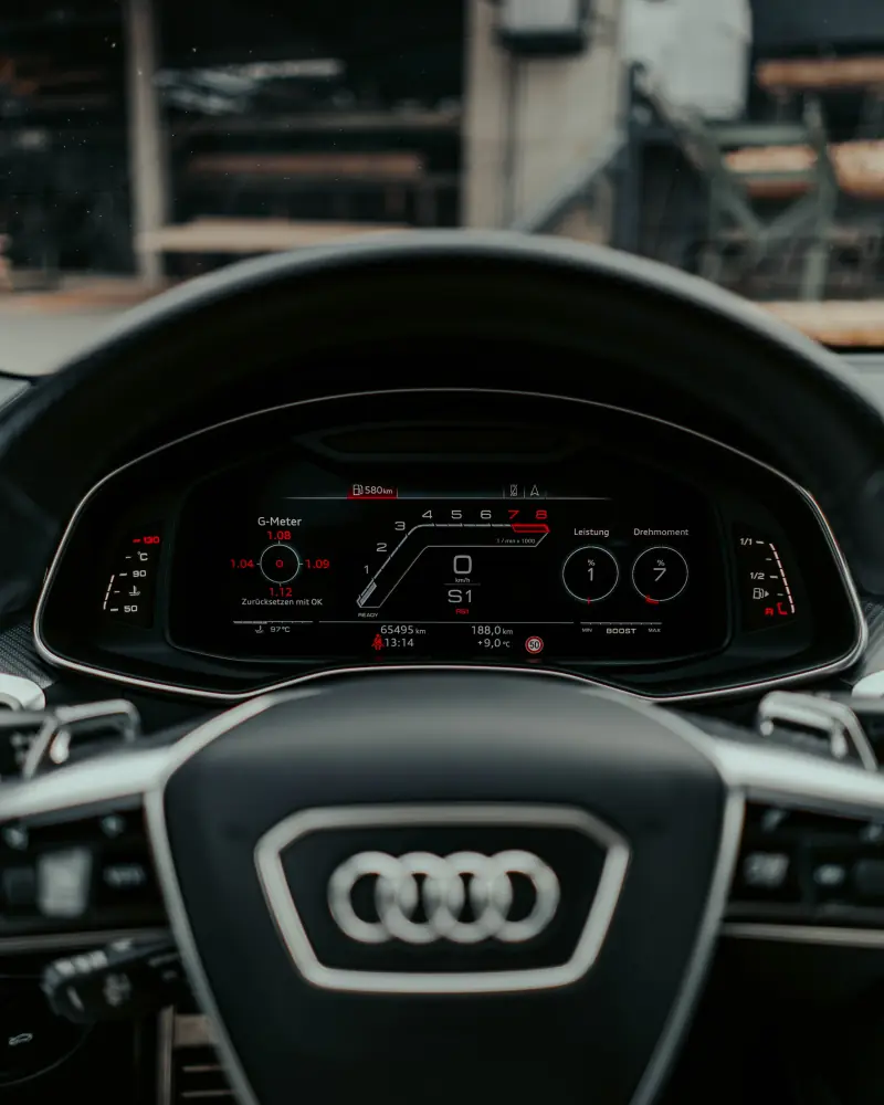 Cockpit des Audi RS6