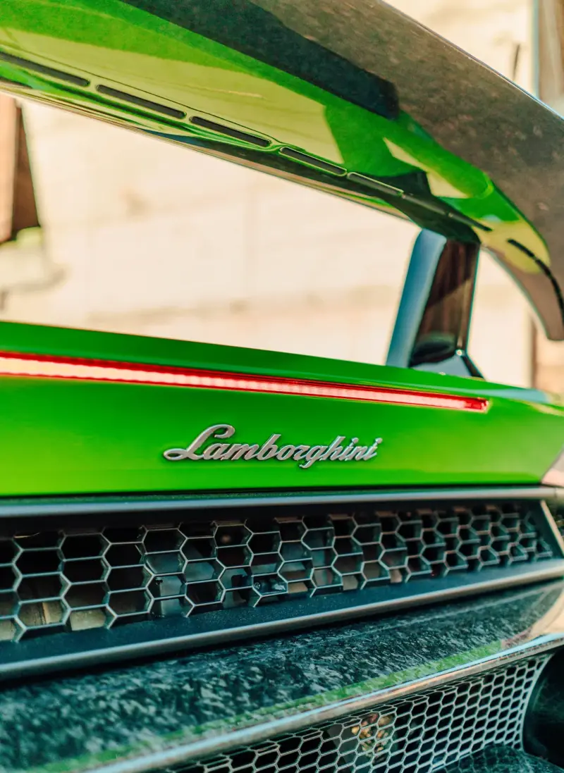 Lamborghini Huracán Spyder Performante: Rear grille